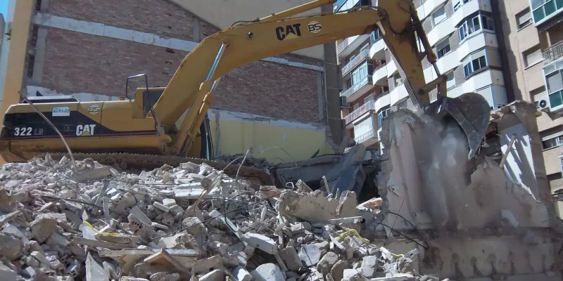 Proyecto de demolición edificio 5 plantas Jiménez de la Espada
