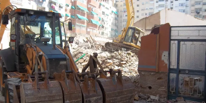Proyecto de demolición edificio 5 plantas Jiménez de la Espada